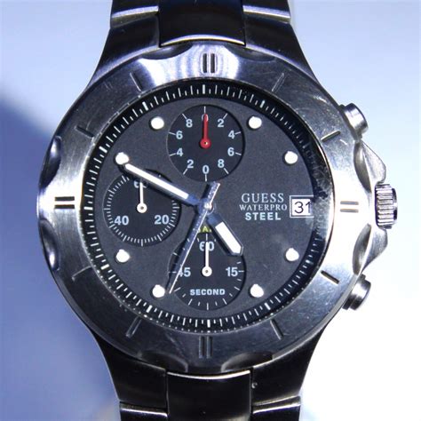 are guess watches waterproof|guess waterpro men's watch.